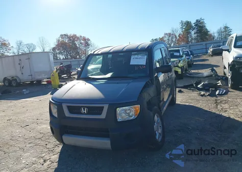 2005 Honda Element Ex from USA, damaged, VIN 5J6YH28675L028605